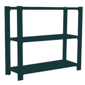 Estantería Simon Rack OFFICLICK 3/300 Metal I.M. Antracita/Antracita, dimensiones 1000x900x300 mm, 3 alturas, estilo industrial, metálica
