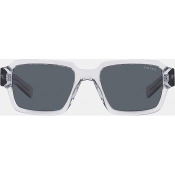 Prada PR 02ZS U430A9 Men's Square Sunglasses Grey Size 52