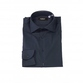 Baldinini Trend Blue Cotton Shirt - L