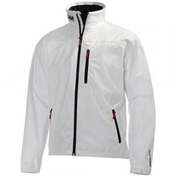 Helly Hansen Crew Chaqueta, Hombre, Blanco, M