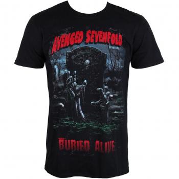 Avenged Sevenfold Men's Metal T-Shirt - Buried Alive Tour 2012 - ROCK OFF L