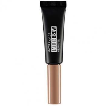 Maybelline - Gel impermeable para cejas de tatuaje, color marrón
