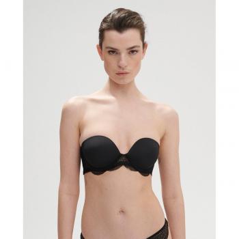 Simone Pérèle Karma Strapless Underwire Bra - Black - Size: 34B