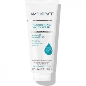 AMELIORATE Nourishing Body Wash - 200ml Hydrating Exfoliating Cleanser