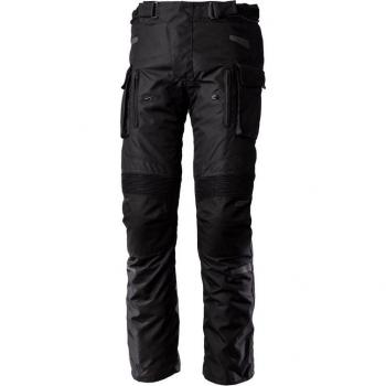 RST Pantalones de Moto Endurance Negros - Pantalones textiles de motocicleta, color negro, talla S