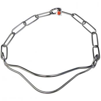 Collar de Adiestramiento para Pastor Alemán en Acero Inoxidable de 56 cm