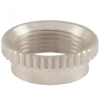 Switchcraft Nickel Deep Thread Nut EP-4923-001 for Toggle Switches