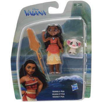 Muñeca Mini Vaiana y Hei Hei de 7 cm - Disney Little Kingdom