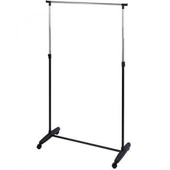 Wenko Mikey Perchero, Metal Cromado, Plata Brillante, 38x90x170 cm