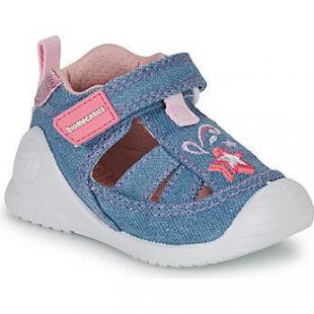 Sandalia Biomecanics 232181-A Jeans para Bebés Niña con Tecnología de Soporte Biomécanico