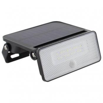 Foco LED Solar TAZ 1000lm con Sensor PIR y Batería Reemplazable - Blanco Neutro