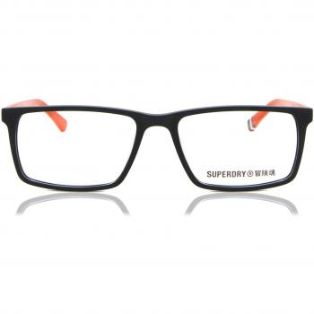 Superdry SDO ARNO 104 Men's Eyeglasses Black Size 56 - Frame Only with Blue Light Block Available
