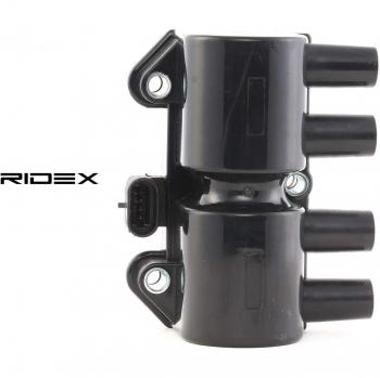 Bobina de encendido RIDEX 689C0066 para DAEWOO Lanos y Rezzo, OPEL Frontera B SUV, control ovalado