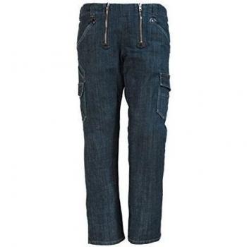 Fhb 2066165 - 22660-22-23 los pantalones vaqueros de trabajo friedhelm azul / negro, negro