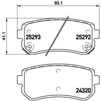 Pastillas de freno BREMBO P 30 051X