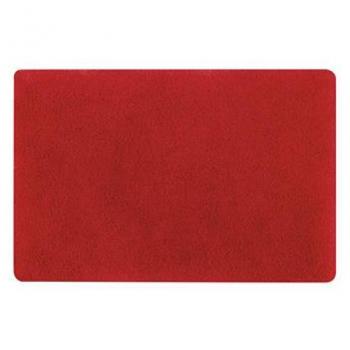 SPIRELLA COLECCIÓN FINO ALFOMBRILLA DE BAÑO 100% POLIÉSTER Y MICROFIBRA ROJO