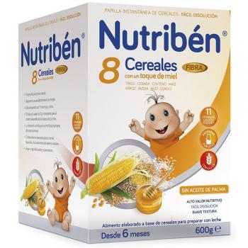 Nutribén 8 Cereals with Honey and Fiber 600g