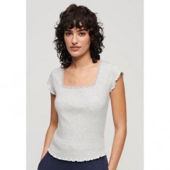 Superdry Camiseta De Manga Corta Essential Square Neck