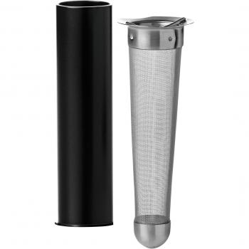 Teesieb Stelton EM77 - Infusor de acero inoxidable con soporte minimalista para aislantes, 6,5x6,5x16,5 cm