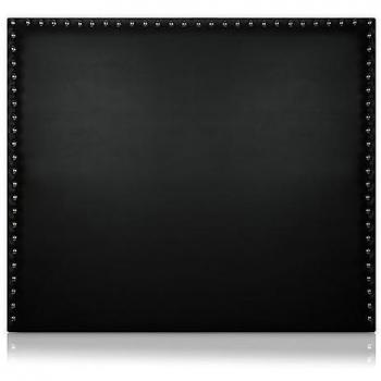 Cabecero Apolo Tapizado en Polipiel Negro 100x120cm de SonnoMattress, Altura 120cm