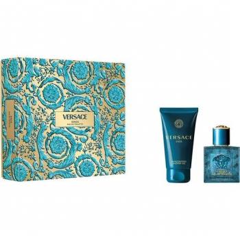 Versace Eros Men's Fragrance Gift Set - Eau de Toilette 30ml + Shower Gel 50ml