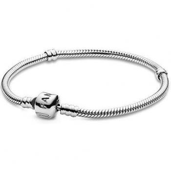 Pandora Moments Iconic Sterling Silver Charm Bracelet 590702HV-16 for Women - 16cm