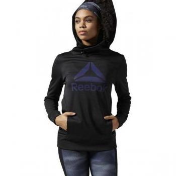 Reebok Wor Graphic Oth - Sudadera para mujer, color negro, talla XL