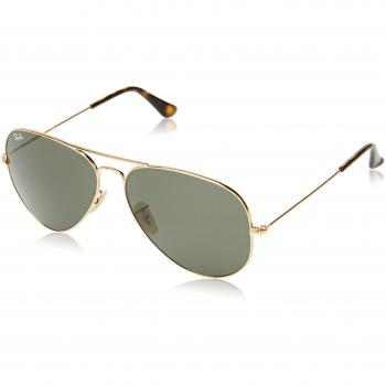 Ray-Ban Aviator Classic RB3025 Gold/Green G-15 Sunglasses (Size 62-14)