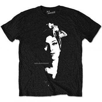 Amy Winehouse Men's Portrait Metal T-Shirt - ROCK OFF S