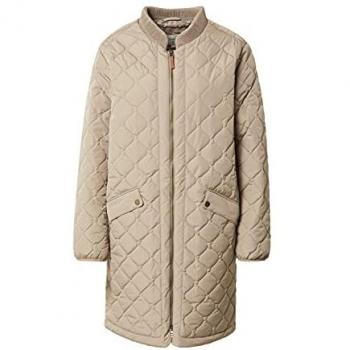 Cream Arwen Women's Long Coat - Dark Beige, XXL