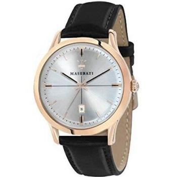 Reloj para Hombre, Colección RICORDO, en Acero, PVD Oro Rosa, Cuero - R8851125005