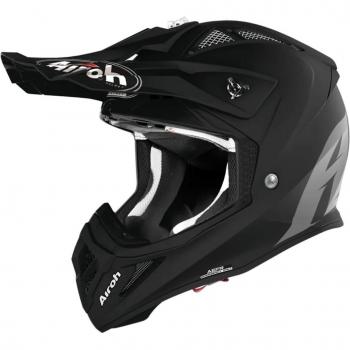 Airoh Casco de Cross Aviator Ace 2 Negro Mate - Casco de motocross, color negro mate, talla XL