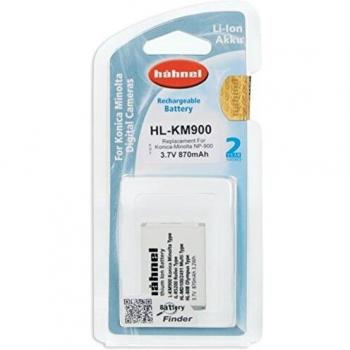 Hähnel HL-KM900 - Batería Li-Ion para Konica Minolta NP-900, 3.7V, 800mAh++