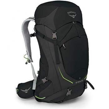 Osprey Stratos 50 Men's Ventilated Hiking Pack - Black