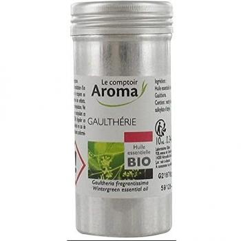 Aceite Esencial de Gaultheria Orgánico de 10 ml - Aromaterapia Natural