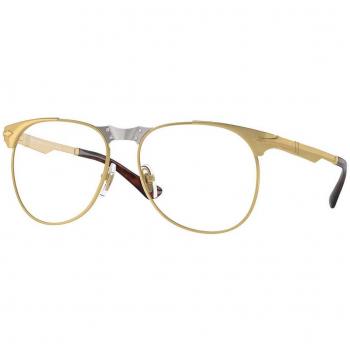 Persol PO1016S 515/GI Men's Eyeglasses Gold Size 57 - Frame Only with Blue Light Block Available