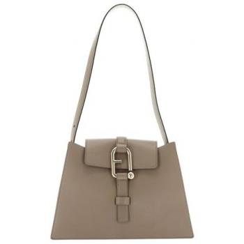 Furla Nuvola S Stylish Beige Shoulder Bag for Women