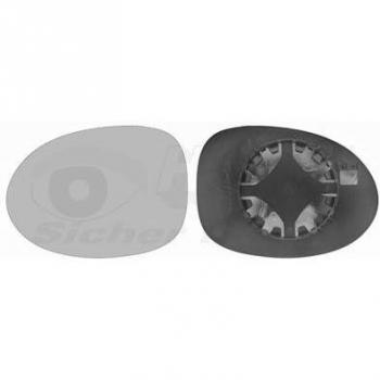 Cristal de espejo retrovisor exterior VAN WEZEL 4342835