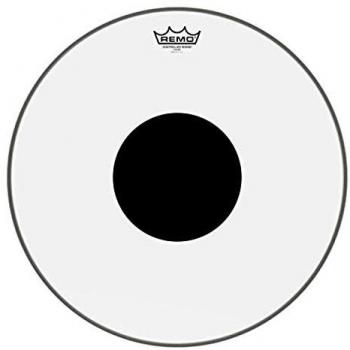 Remo 18 Controlled Sound Clear Black Dot Drumhead