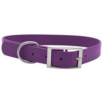 MUSQUI Collar para Perros de PVC Lila para Perros (S