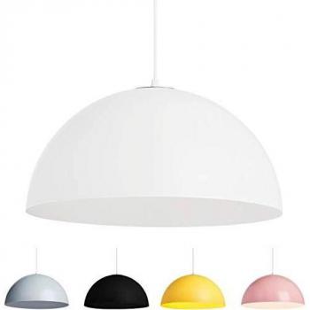 Lámpara de Techo Pendel Cassis Mate Blanca E27 Ø40 cm