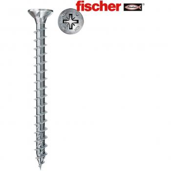Fischer Tornillo FPF II Aglomerado 4,0x25 Mm - Rápida Instalación