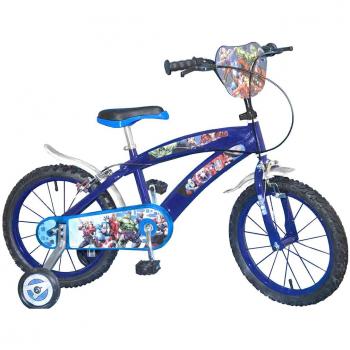 Los Vengadores - Bicicleta para niños de 5-8 años, 16