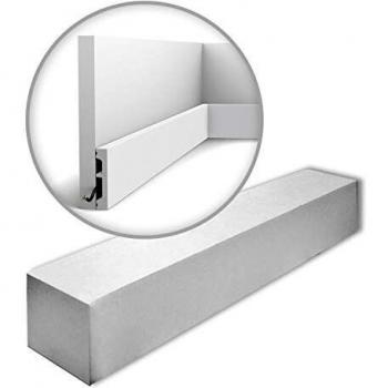Zócalo Decorativo Preacabado SX157 RAL 9003 - Caja de 39 Piezas (78 m)