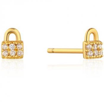 Pendientes Mujer Ania Haie E032-03G Plata de ley 0,5 cm