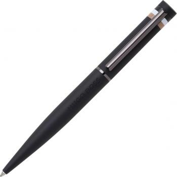 Bolígrafo Loop Iconic Hugo Boss negro - Personalizable y grabable