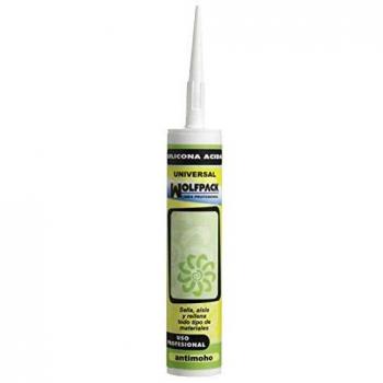 Wolfpack 14040005 Silicona Acida Blanca 280 cm³