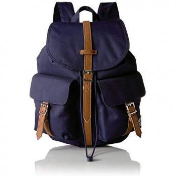 Mochila Herschel Dawson X-Small Peacoat/Tan Synthetic Leather