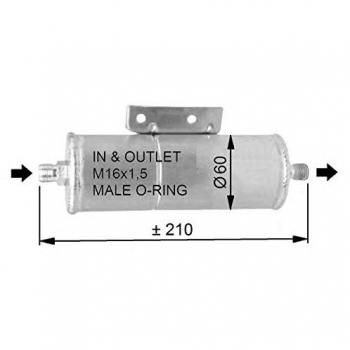 Filtro deshidratante NRF 33333 para sistemas de aire acondicionado