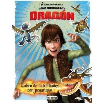 Cómo entrenar a tu dragón. Libro de actividades con pegatinas